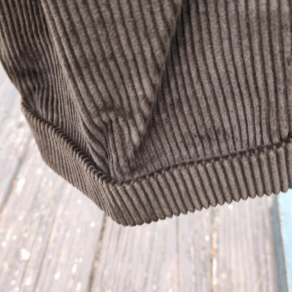 Ex Officio Mens Brown Corduroys Size L Pleated Front Preppy Cargo Pocket Classic - Picture 4 of 8